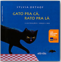 Capa de Gato pra cá, rato pra lá - Sylvia Orthof
