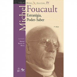 Capa de Coleção Ditos e Escritos IV - org. Manoel Barros da Motta