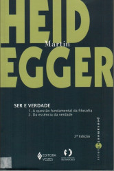 Capa de Ser e verdade - Martin Heidegger