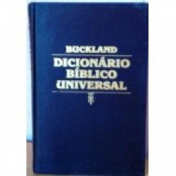 Capa de Dicionário Bíblico Universal - Rev. A. R. Buckland