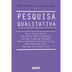 Capa de Pesquisa Qualitativa - Maria Aparecida Viggiani Bicudo [orgs.]