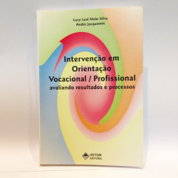 Capa de Intervenção em orientação vocacional profissional - Lucy Leal Melo-Silva | André Jacquemin
