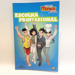 Capa de Escolha profissional - Mauricio de Sousa; Antonio Carlos Vilela