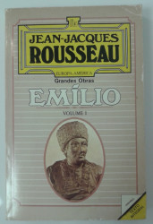Capa de Emílio ou Da educação - Jean-Jacques Rousseau