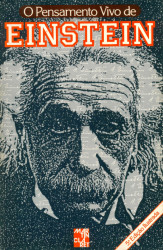 Capa de O pensamento vivo de Einstein - José Geraldo Simões Jr.