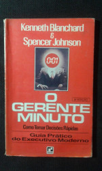 Capa de O gerente minuto - Kenneth Blanchard; Spencer Johnson