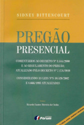 Capa de Pregão presencial - Sidney Bittencourt