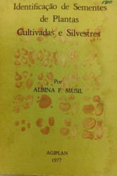 Capa de Identificação de Plantas Cultivadas e Silvestres - Albina F. Musil
