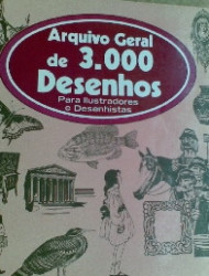 Capa de Arquivo Geral de 3.000 Desenhos - Horald H. Hart; Hima Pamoedjo