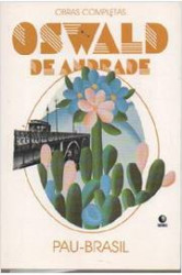 Capa de Pau-brasil - Oswald de Andrade