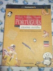 Capa de Português para o ensino médio volume único - Ernani Terra; José de Nicola; Floriana Toscano Cavallete