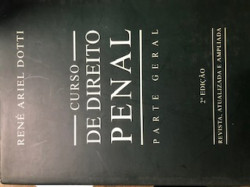Capa de Curso de Direito Penal - René Ariel Dotti