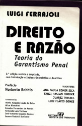 Capa de Direito e razão - Luigi Ferrajoli