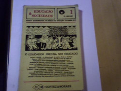 Capa de Educação e Sociedade - Produção editorial: Alexandre Rudyard Benevides