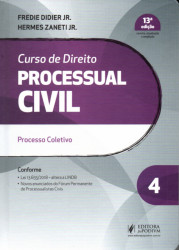 Capa de Curso de direito processual civil volume 4 - Fredie Didier Jr.; Hermes Zaneti Jr.