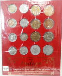Capa de Moedas Antigas da INDIA - 