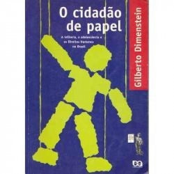 Capa de O cidadão de papel - Gilberto Dimenstein