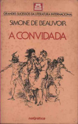 Capa de A convidada - Simone de Beauvoir
