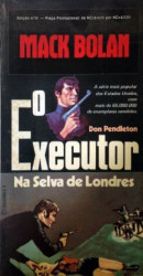 Capa de O executor na selva de Londres - Don Pendleton