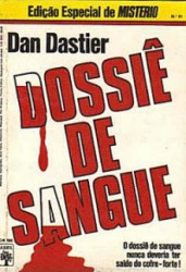 Capa de Dossiê de Sangue - Dan Dastier