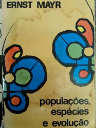 Capa de Populações, espécies e evolução - Ernst Mayr