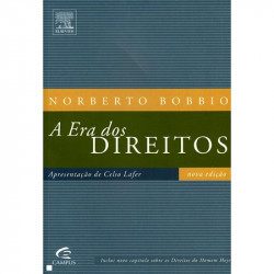Capa de A era dos direitos - Norberto Bobbio