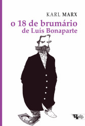 Capa de O 18 de brumário de Luís Bonaparte - Karl Marx