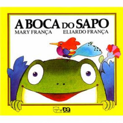 Capa de A boca do sapo - Mary França; Eliardo França