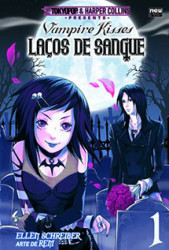 Capa de Vampire kisses - Ellen Schereiber; Elisa Kwon; REM