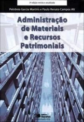 Capa de Administração de materiais e recuros patrimoniais - Petrônio Garcia Martins; Paulo Renato Campos Alt