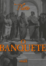 Capa de O banquete - Platão
