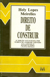 Capa de Direito de construir - Hely Lopes Meireles