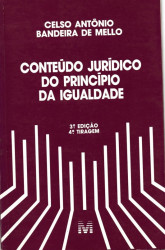 Capa de Conteúdo jurídico do princípio da igualdade - Celso Antônio Bandeira de Mello