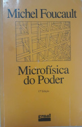 Capa de Microfísica do poder - Michel Foucault