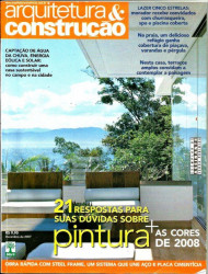 Capa de Revista Arquitetura & Construção - DEZ 2007 - 