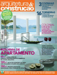Capa de Revista Arquitetura & Construção - NOV 2009 - 