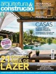 Capa de Revista Arquitetura & Construção - JAN 2010 - 