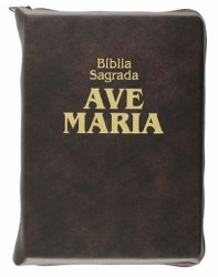 Capa de Bíblia Sagrada - Editora Ave-Maria