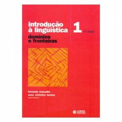 Capa de Introdução à linguística 1 - Fernanda Mussalim (org.); Anna Christina Bentes (org.)