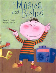 Capa de A música dos bichos - James Misse