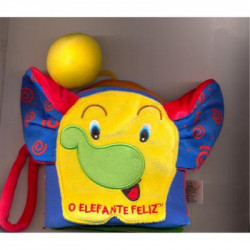 Capa de O elefante feliz - 