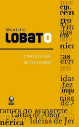 Capa de O macaco que se fez homem - Monteiro Lobato