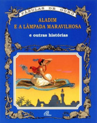 Capa de Aladim e a lâmpada maravilhosa - Peter Holeinone