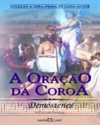 Capa de A Oração da Coroa - Demóstenes