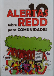 Capa de 10 Alertas sobre REDD para comunidades - Movimento Mundial pelas Florestas Tropicais