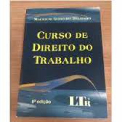 Capa de Curso de direito do trabalho - Mauricio Godinho Delgado