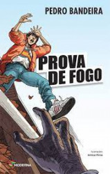 Capa de Prova de fogo - Pedro Bandeira