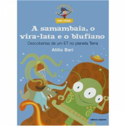 Capa de A Samambaia, O Vira Lata e o Blufiano - Atilio Bari