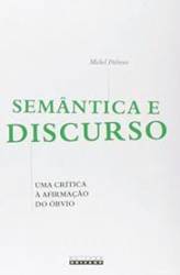 Capa de Semântica e discurso - Michel Pêcheux