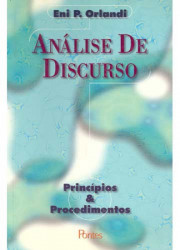 Capa de Análise de discurso. - Eni P. Orlandi